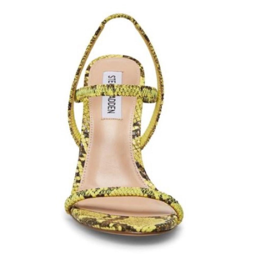 NEW Steve Madden Gabriella Snake Heels - Picture 3 of 6